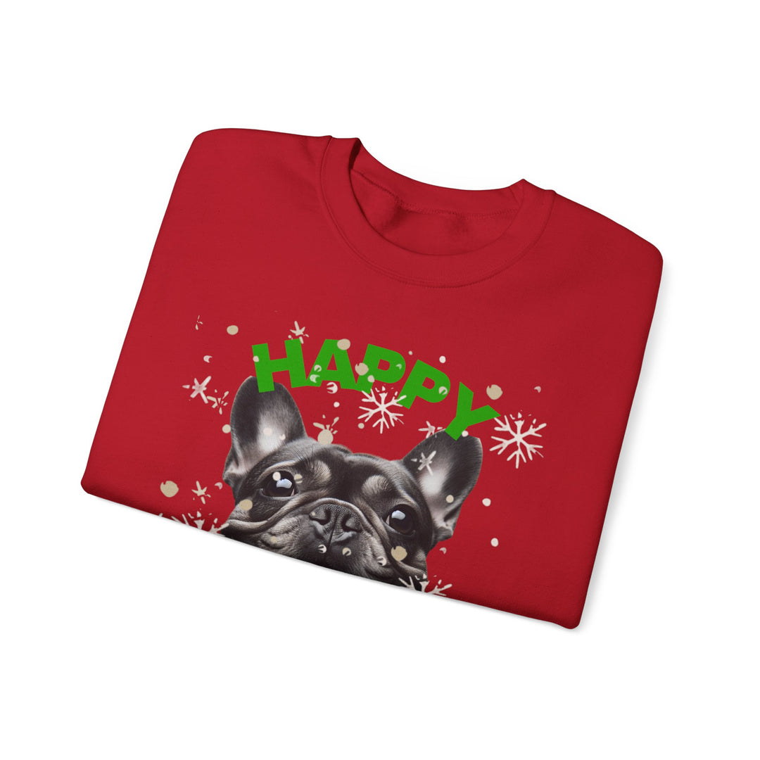 Frenchie Happy Holiday Sweatshirt