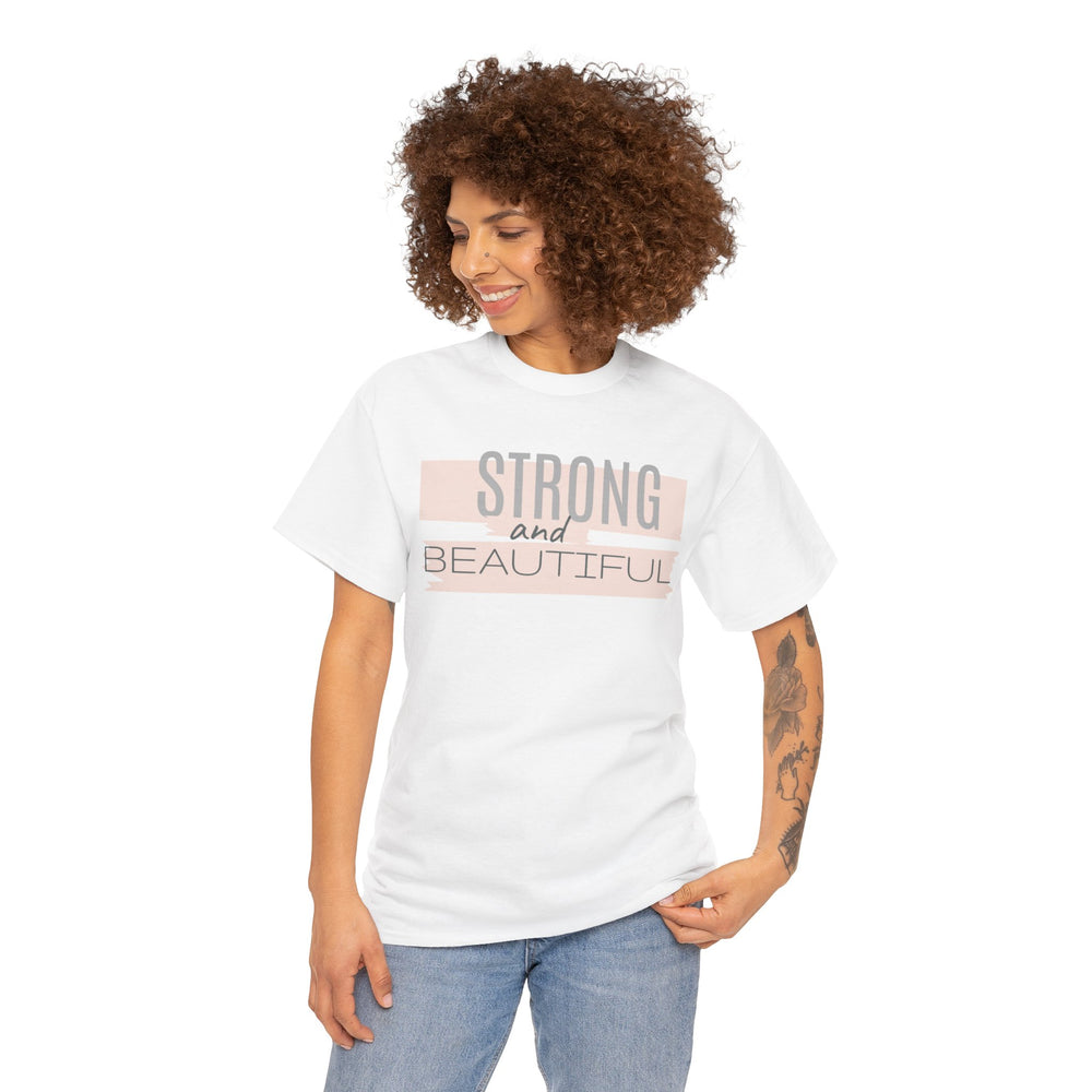 Strong and Beautiful Girlie Tee