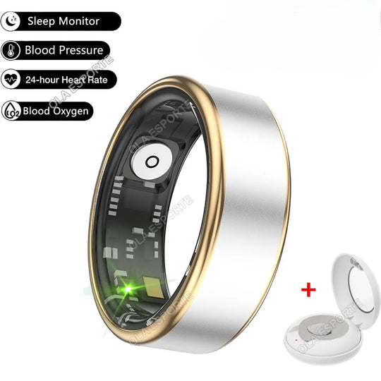 2024 for XIAOMI SAMSUNG Smart Ring Men Women Heart Rate IP68 & 5ATM Waterproof