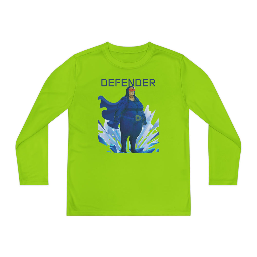 Youth Long Sleeve Tee Defender ICY Design