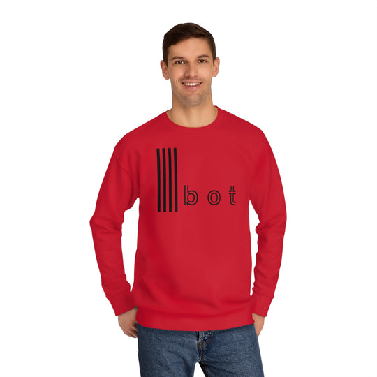 Futuristic AI Bot Unisex Crew Sweatshirt