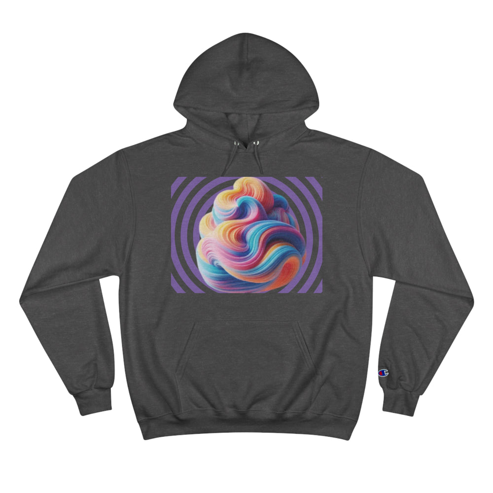 Champion Hoodie Cotton Candy Swirl Cozy Comfort